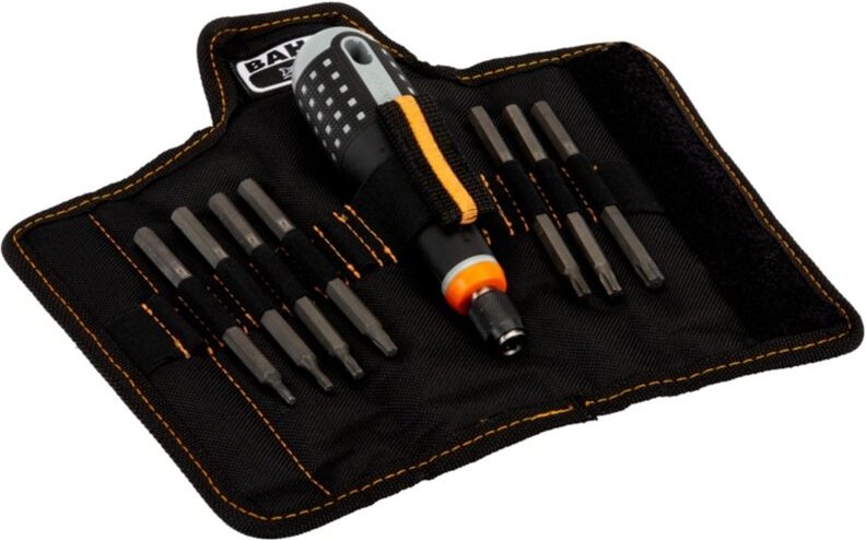 Bahco ERGO Schraubendreher mit Gummigriff und Austauschklingen für TORX-Schrauben im Satz, 8-tlg.