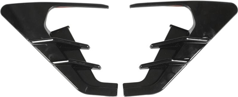 Zoternen - Verwandte Produkte Seitenkamera-Blinker-Schutzabdeckung Ersatz für Tesla Model 3 y Schwarz glänzend