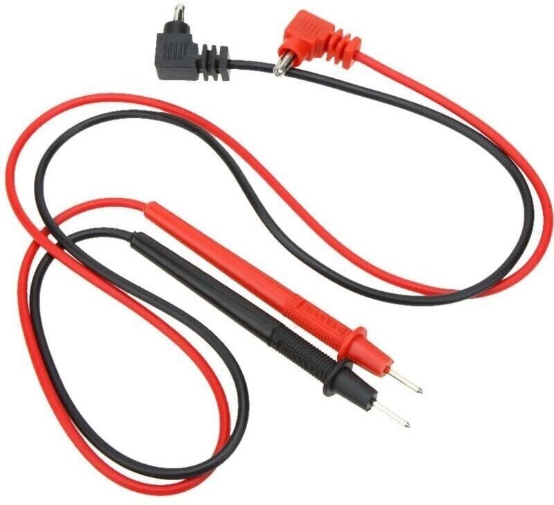 Multimeter-Messleitungen, Voltmeter, zweiteiliges Set mit praktischem Griff zum Messen stromführender Leitungen