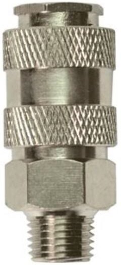 Stanley Schnellkupplung Druckluft 1/4 Zoll Außengewinde, Luftanschluss für Kompressor und Luftwerkzeug, Steckkupplung fü...