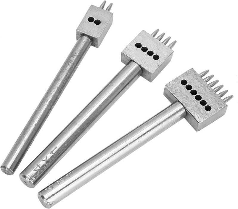 Stück DIY-Abstandshalter-Stanzwerkzeug, Gürtelstanzer (4 mm (2 + 4 + 6))