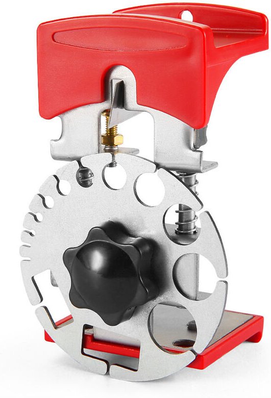 Tragbarer manueller Abisolierer für Kupferkabel Ø 0,9–16 mm, präzises Abisolierwerkzeug ohne Beschädigung des Leiters, 1...