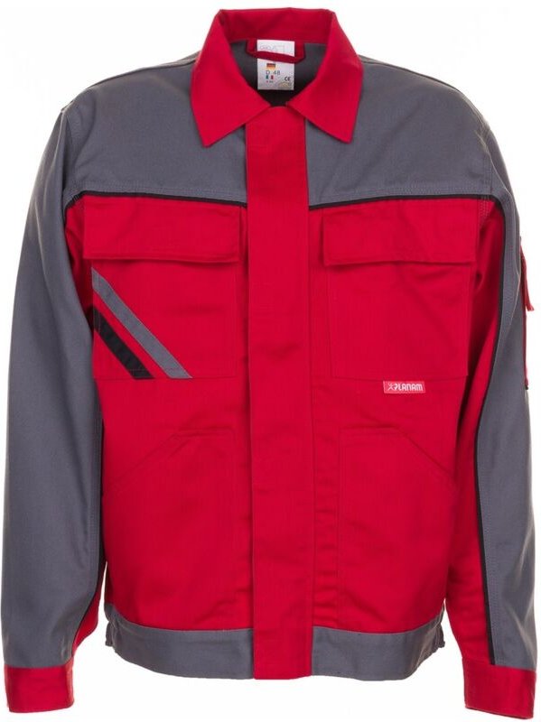 Bundjacke highline 2316 rot/schiefer/schwarz Gr.50 - Planam