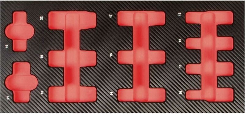 Projahn ProForm Einlage leer f. 1/2 lange Nüsse