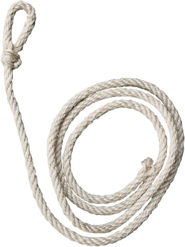 Kuhseil aus weiem sisal normal 240 cm