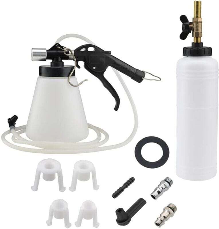 Automatischer Druckluft-Bremsenentlüfter, Bremsen-Entlüftungsgerät, Druckluft-Bremsenentlüfter, Entlüftung mit 1 l Nachf...