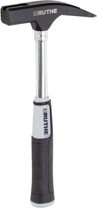 Ruthe Profi Latthammer Stahlrohr mit Magnet schwarz