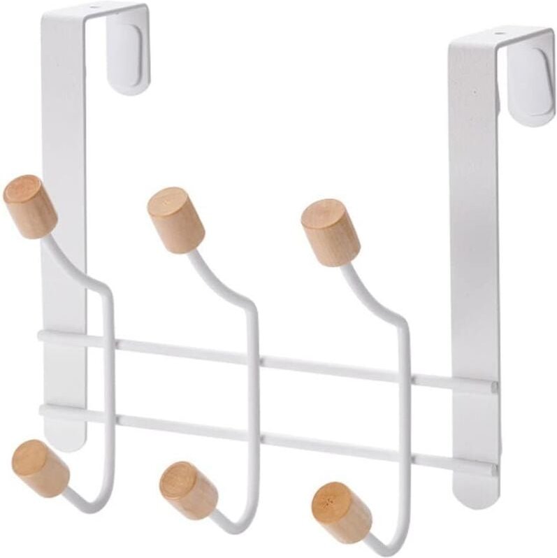 Metall-Türhaken, Garderobenhaken, Handtuchhalter für Bad, Schlafzimmer, Küche