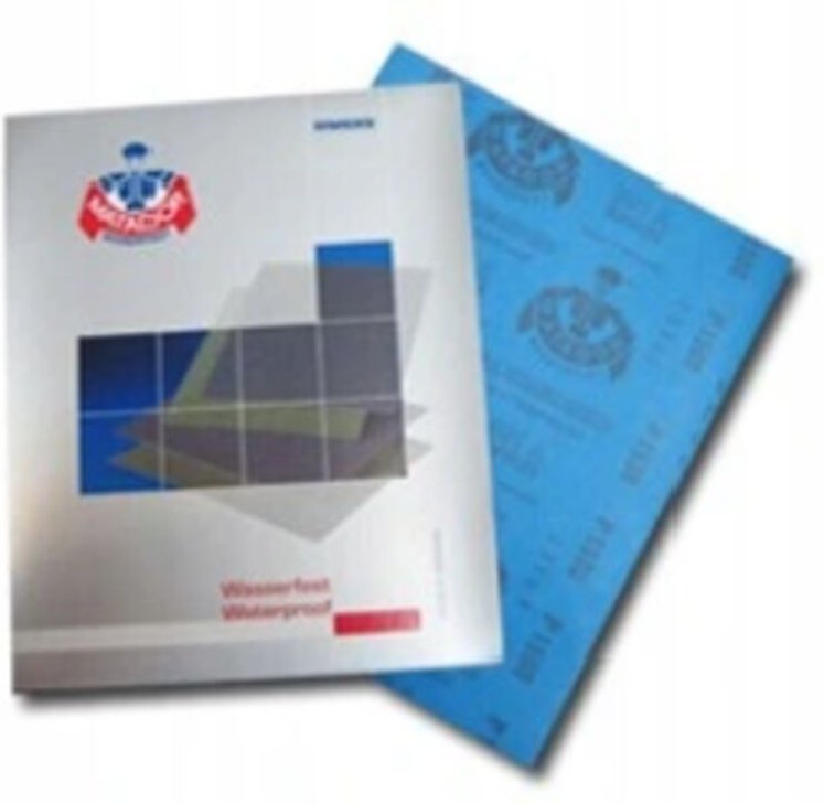 Schleifpapier (SiC) wasserfest Matador, 230x280 mm, Körnung: 3000 - Starcke