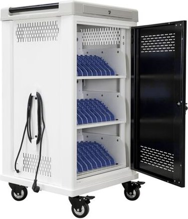 Tabletwagen - Safecart 30 pro+ - Sichere Lagerung und einfache Handhabung für 30 Tablets