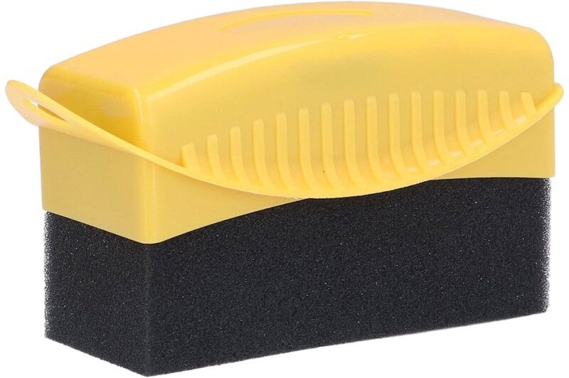 Stück Reifenpflegeschwert, starker Applikator zur Reinigung und zum Wachsen von Autofelgen (Gelb)