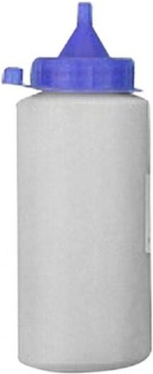 Flasche blaues Farbpulver 180gr mt-28444