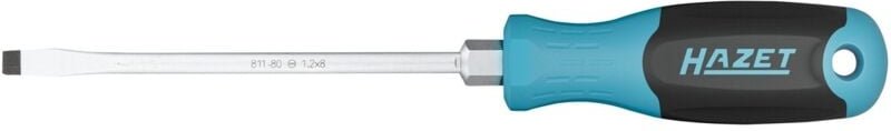 Schraubendreher 811-80, Schlitz Profil, sw 1,2 x 8 mm - Hazet