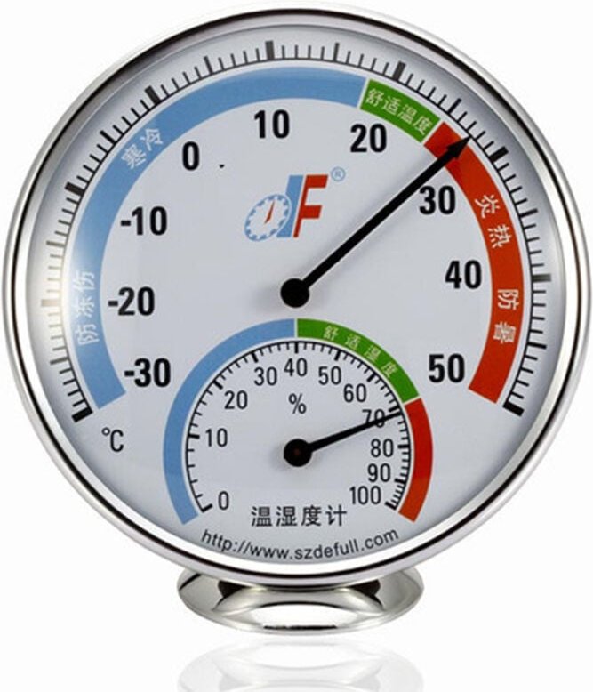 Zifferblatt-Hygrometer-Thermometer – Temperatur- und Feuchtigkeitsmessung