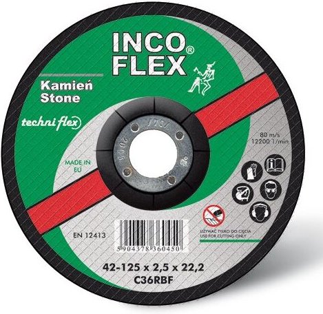 Incoflex tarcza do cięcia kamienia 1152,5