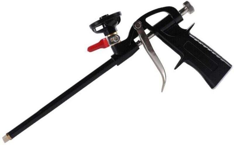 Verstellbare Polyurethan-Schaumpistole, XU, PU-Metall-Expansionsschaumpistole mit Schalter, Kartuschenpistole, No-Clean-...