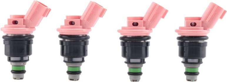 Thumbnail - Tlily - 4 stücke Neue Kraftstoffeinspritzdüse 16600-57Y01 für 1991-1999 Sentra 200SX nx 1.6L L4 GA16DE Motor