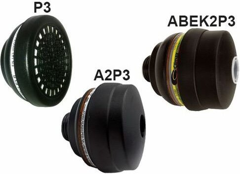 Filter für volle Gesichtsmaskenschutz vor Partikeln, Gas usw. Höhepunkt 731c - Filtro A2P3