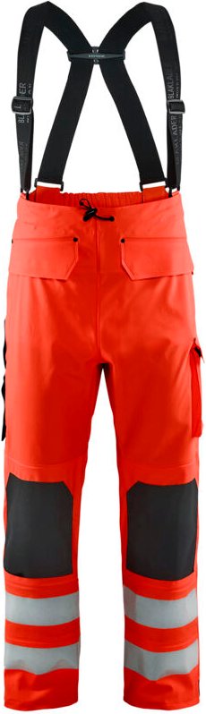 Hochsichtbarer Regenhose Niveau 2 1302 - Neonrot M