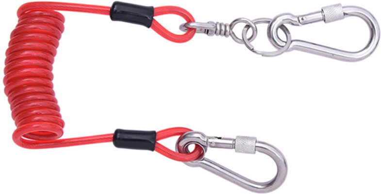 Spiralförmige Werkzeugschlaufe mit integrierten Verbindungsstücken – 2 Karabiner - TS9000109