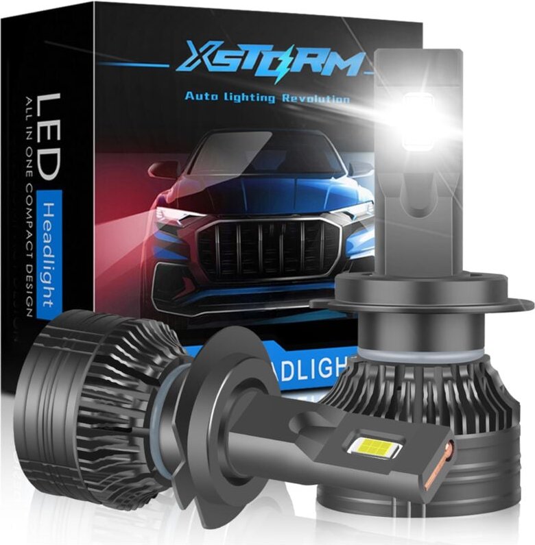 H7 Xstorm Led-Lampen 120w 26000lm Leistungsstarke Canbus