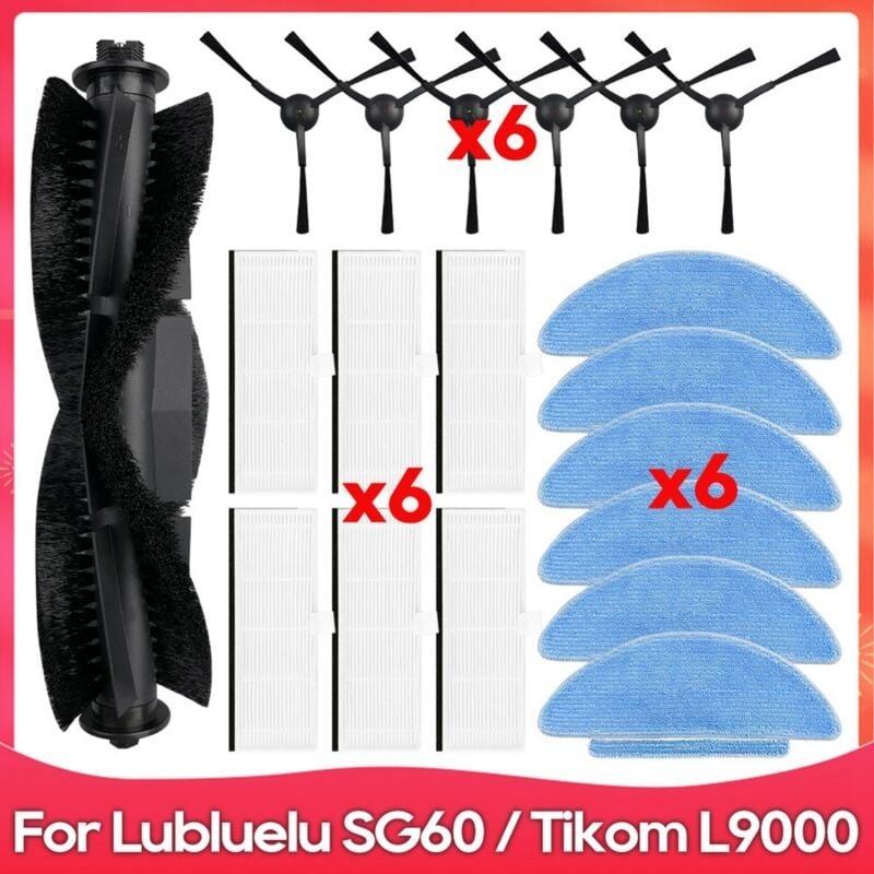 Für SG60 / SL60 SL60D SL61 Roboter-Staubsaugerteile