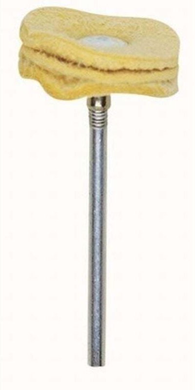 Wildlederscheibe, ø 22 mm, 2 Stück - 28298 - Proxxon