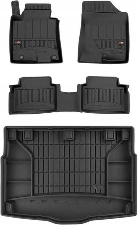 SET 3D Gummimatten Hyundai i30 2 HB 2011-2017 g
