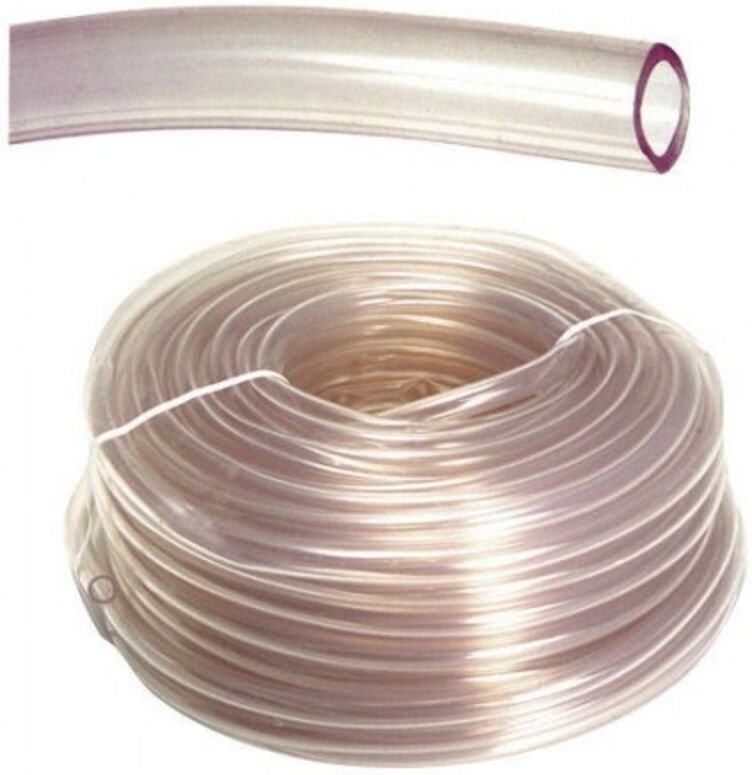 Transparente Wasserwaage 12x16 mm. Rollen Sie 50 Meter