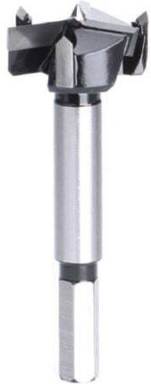 Versenkfräser-Set für Holz, Ø 27 mm, zur Befestigung von Scharnieren. Inklusive Markierungsschablone.