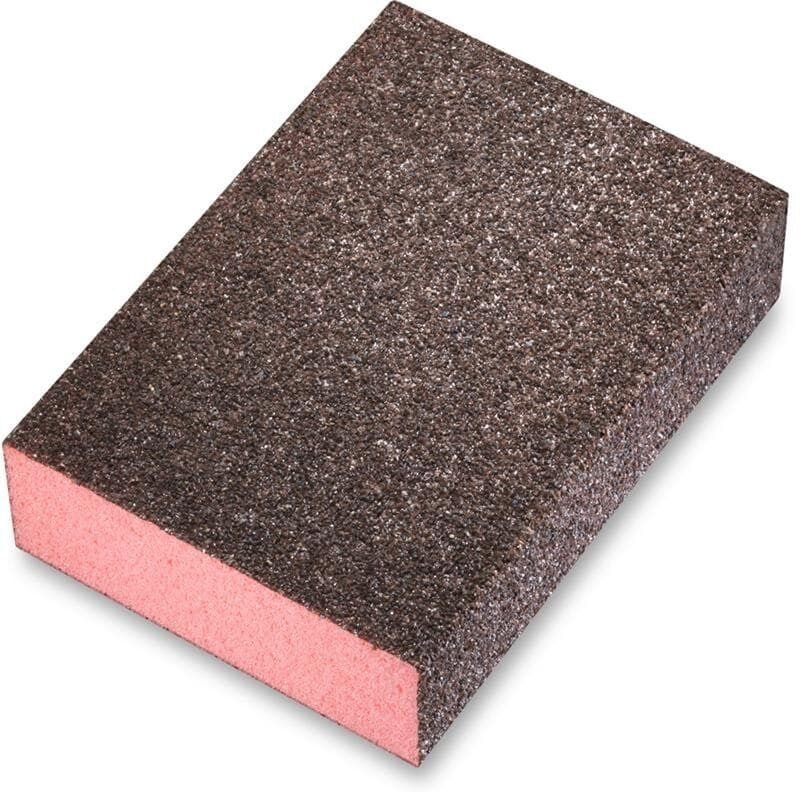 Sia Schleifblock Standard 7990 hart Farbe rot/coarse 98 x 69 x 26 mm