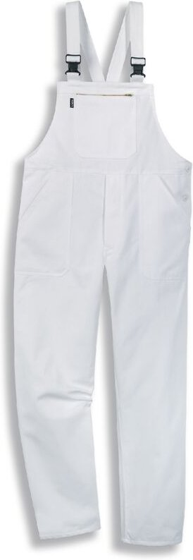 Uvex Whitewear 126 Herren-Arbeitshose - Weiße Männer-Latzhose: 98
