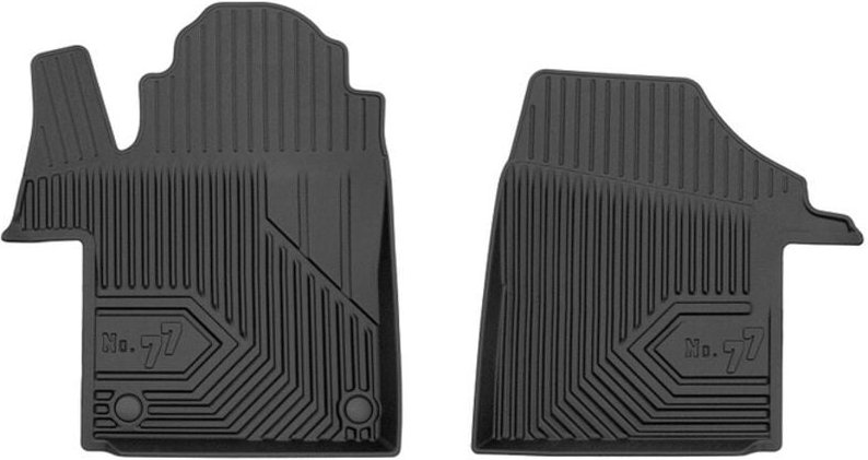 GUMMIMATTEN MERCEDES EQV ab 2020 - DURCHGANG 77