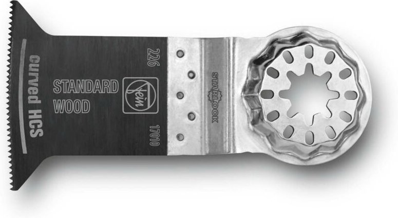 5x E-Cut Standard Sägeblatt curved Starlock 50 mm - 63502226230 - Fein