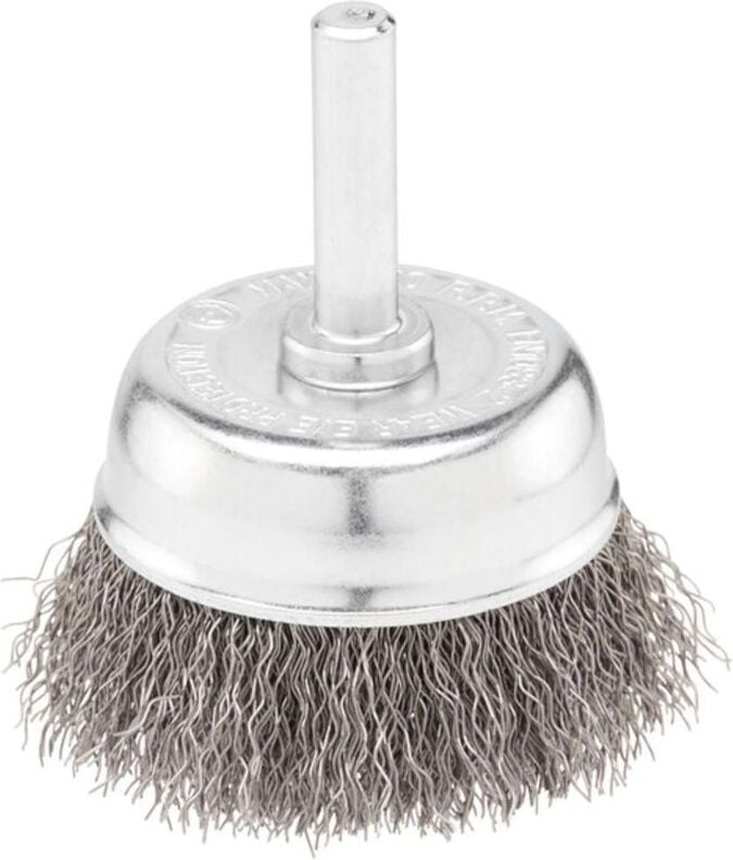 Topfbürste ø 50 mm. 6mm Schaft. Zur Verwendung auf Metall. STANLEY STA36030-XJ