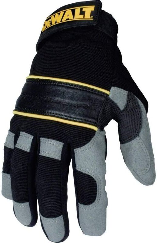 DeWalt DPG33L Arbeits-Handschuhe Schwarz und Grau Komfortabel