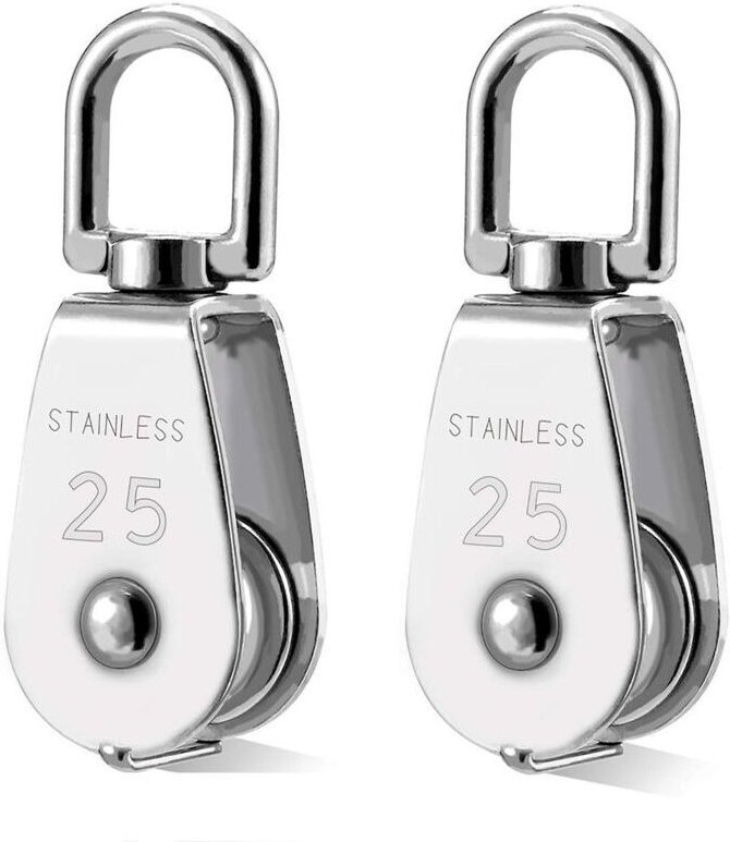 Stück 304 Edelstahl-Riemenscheibe M25 Heberolle Lastrolle