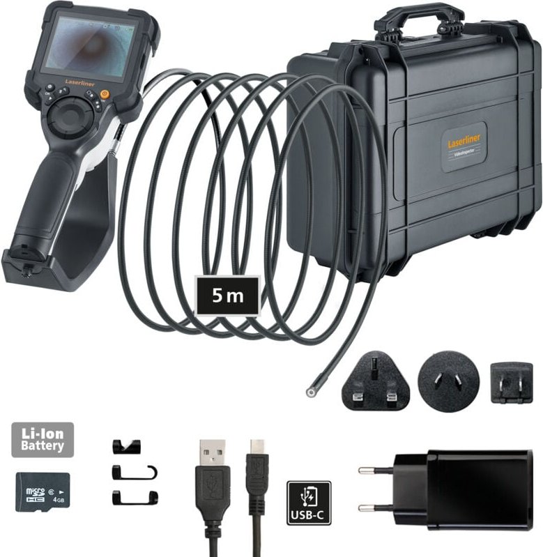 Laserliner - Professionelles Videoinspektionssystem VideoInspector xxl