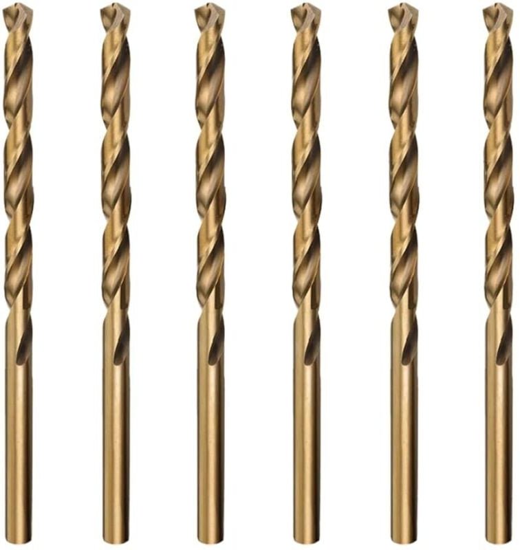 Stück M35 Kobalt-Metall-Spiralbohrer, 2 mm HSS Profi-Metallbohrer für Edelstahl, Hochtemperaturlegierungen, Titan, Kupfe...