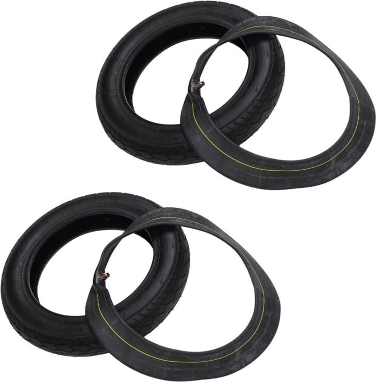 2X 12 1 / 2X2 1/4 Batterie Auto Reifen 57-203 Roll Stuhl Innen- und AußEn Reifen 62-203 Luft Reifen