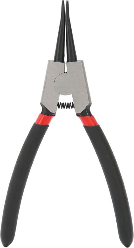 Außenliegende gerade Sicherungsringzange aus Kohlenstoffstahl und Gummimaterial zum präzisen Halten von elastischen Ring...