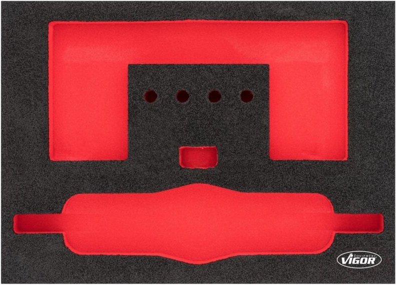 VIGOR Weichschaum-Einlage, leer, Art.Nr. V7154-L