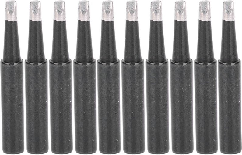 Packung mit 10 schwarzen, schnellheizenden Lötspitzen für die Stationen 936, 937 und 938