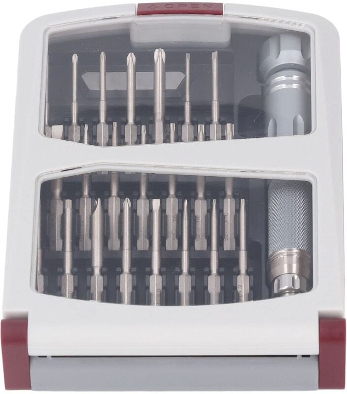 Schraubendreher-Set, 22-in-1, Aluminiumlegierung, Stahl, Polycarbonat, einfache Montage, robuster Industrieschraubendreh...