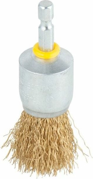 Wolfcraft Pinsel-Drahtbürste Ø 25 mm Messing Drahtbürste