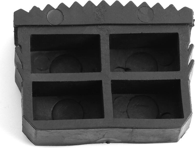 Eosnow 2 Teile/para Gummi Rutschfeste Ersatz Trittleiter Füe Fumatte Kissensohle Schwarz