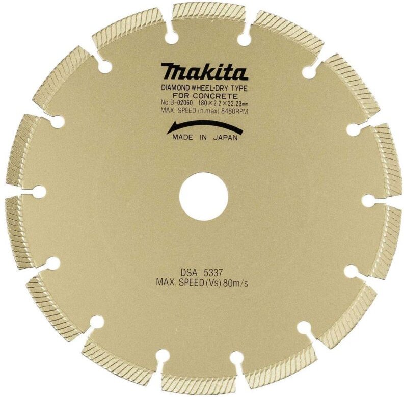 B-02060 180 mm Diamant-Trennscheibe - Makita