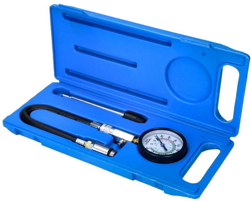 Brilliant Tools - Kompressionstester-Satz für Benzin Motoren, 2-tlg