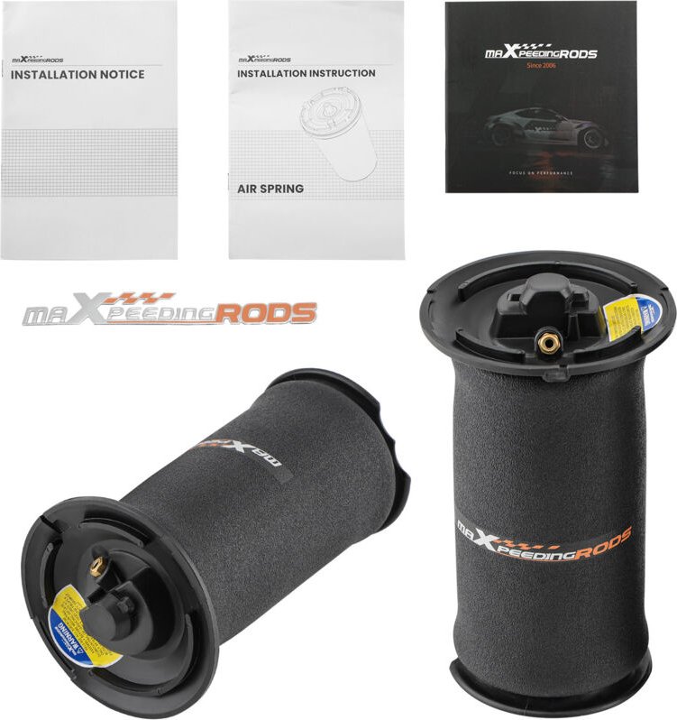 2Pcs Luftfeder Luftfederung Stoßdämpfer Hinten for BMW 5er E61 Kombi Bj. 04-