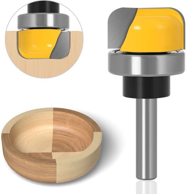 8-mm-Schaft – Schalen- und Tellerfräser – Rundkopf-Nutfräser, Flachfräser, Holzfräser